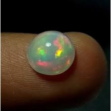Natural Ethiopian opal 9mm round cabochon